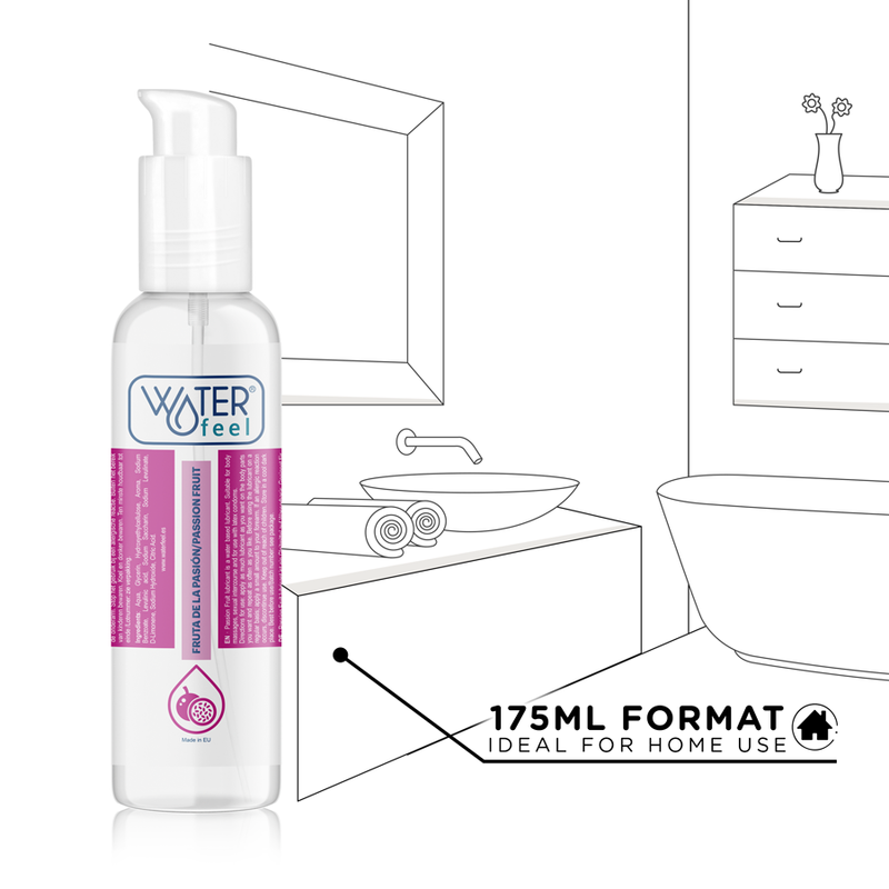 WATERFEEL - PASSION FRUIT WATER BASED LUBRICANT 175 ML 5 WATERFEEL - PASSION FRUIT WATER BASED LUBRICANT 175 ML - obrazek 5