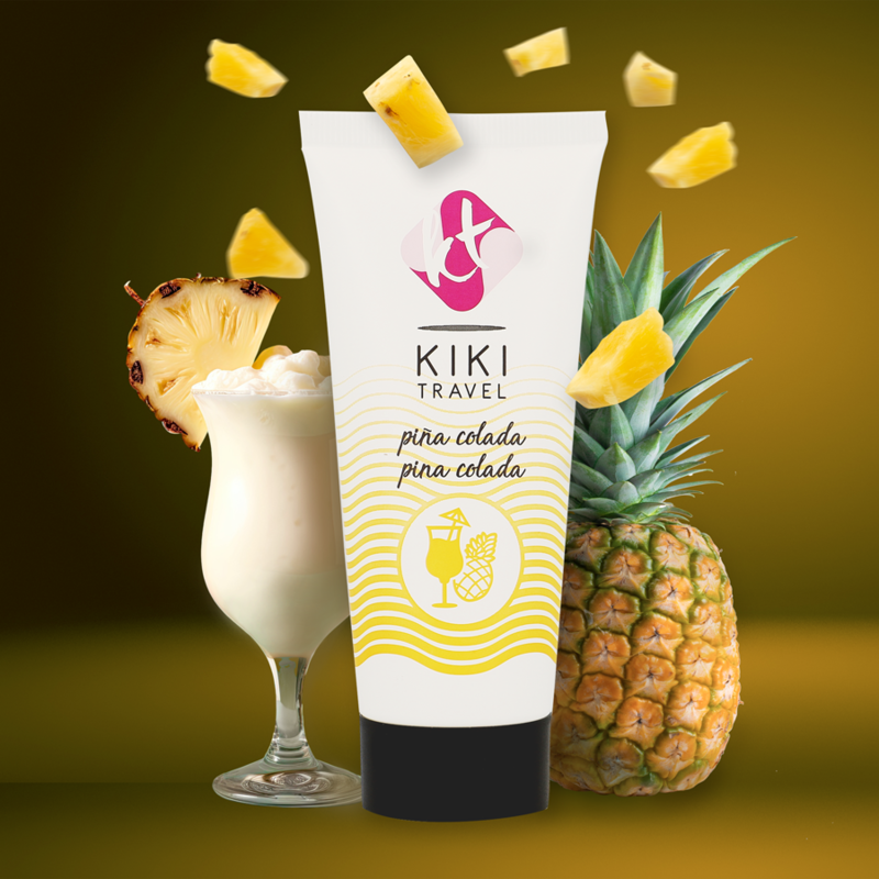 KIKÍ TRAVEL - PINA COLADA LUBRICANT 50 ML 5 KIKÍ TRAVEL - PINA COLADA LUBRICANT 50 ML - obrazek 5