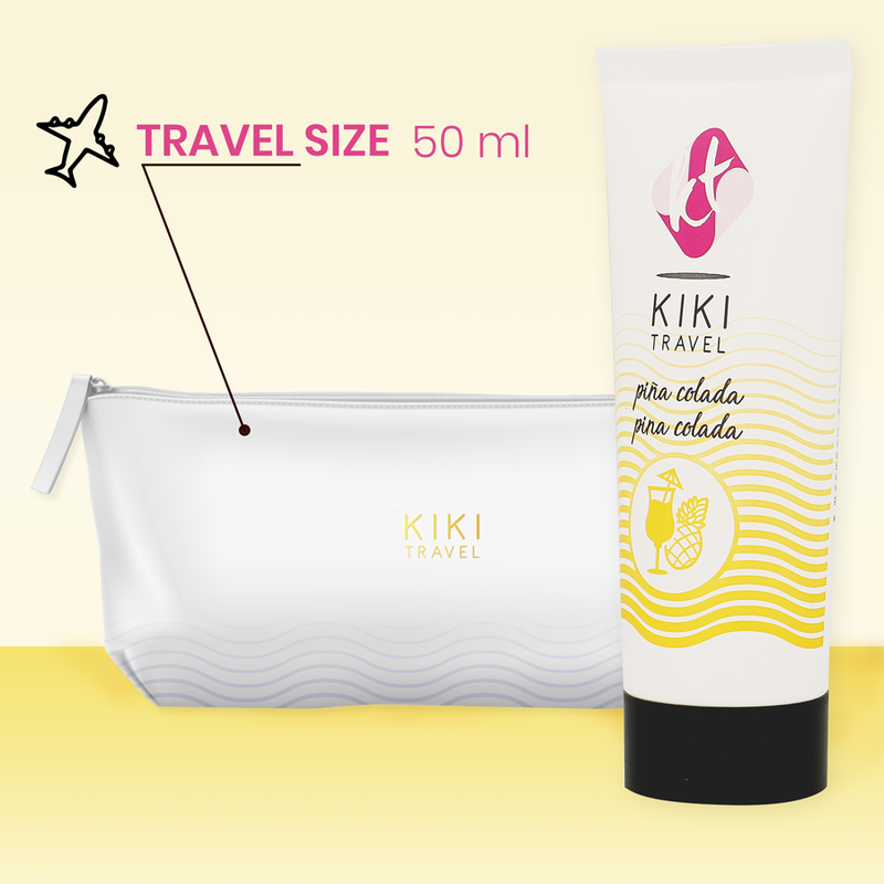 KIKÍ TRAVEL - PINA COLADA LUBRICANT 50 ML 3 KIKÍ TRAVEL - PINA COLADA LUBRICANT 50 ML - obrazek 3