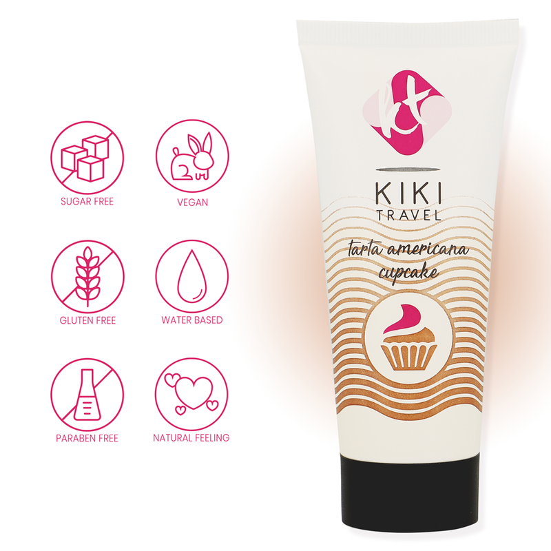 KIKÍ TRAVEL - CUPCAKE LUBRICANT 50 ML 4 KIKÍ TRAVEL - CUPCAKE LUBRICANT 50 ML - obrazek 4