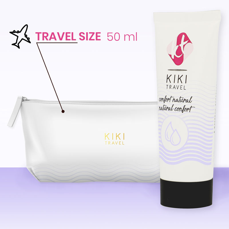 KIKÍ TRAVEL - CONFORT NATURAL LUBRICANT 50 ML 3 KIKÍ TRAVEL - CONFORT NATURAL LUBRICANT 50 ML - obrazek 3