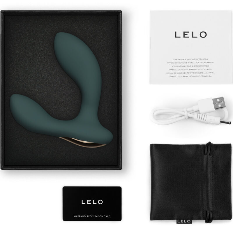 LELO - HUGO 2 GREEN PROSTATE MASSAGER 2 LELO - HUGO 2 GREEN PROSTATE MASSAGER - obrazek 2