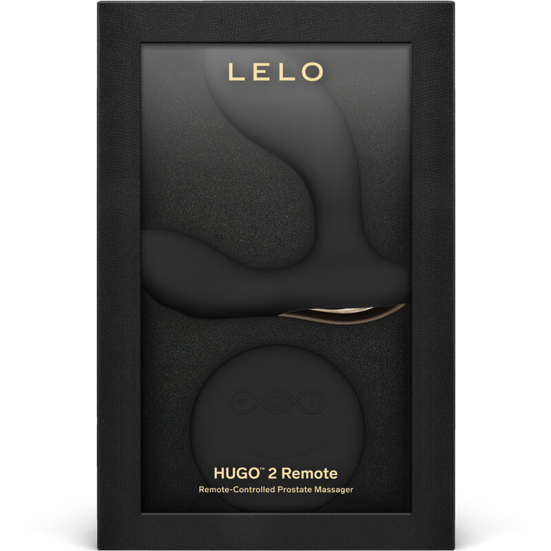 LELO - HUGO 2 PROSTATE MASSAGER REMOTE CONTROL BLACK 3 LELO - HUGO 2 PROSTATE MASSAGER REMOTE CONTROL BLACK - obrazek 3