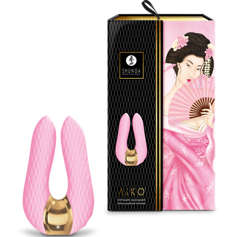 SHUNGA - AIKO INTIMATE MASSAGER PINK 4 SHUNGA - AIKO INTIMATE MASSAGER PINK - obrazek 4