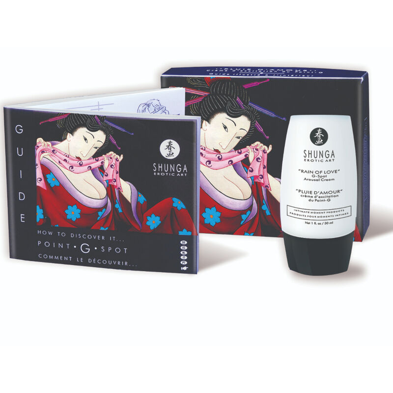 SHUNGA - RAIN OF LOVE G-SPOT STIMULATING CREAM 3 SHUNGA - RAIN OF LOVE G-SPOT STIMULATING CREAM - obrazek 3