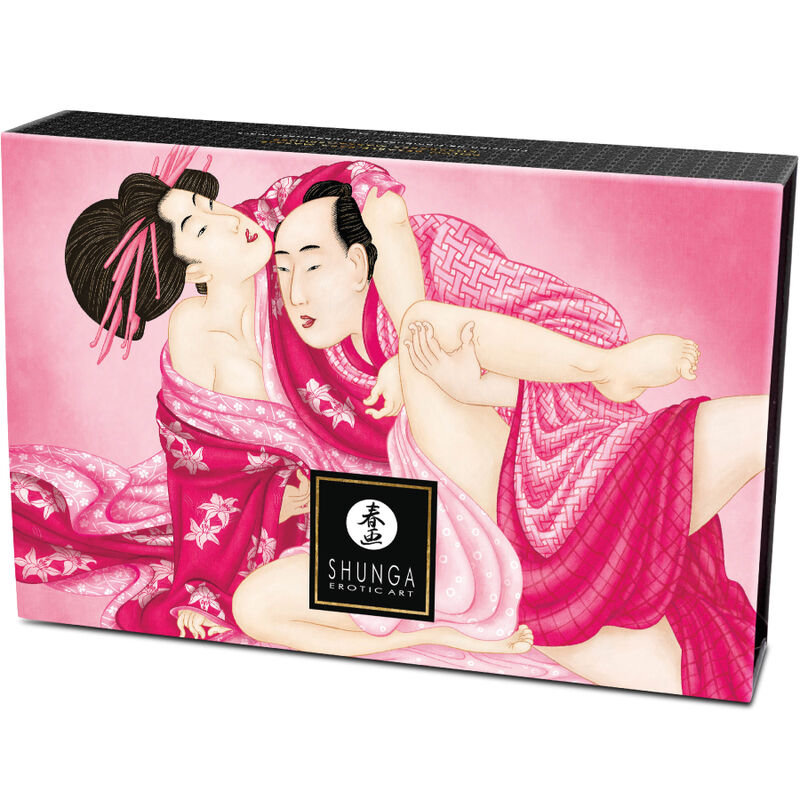 SHUNGA - EDIBLE MASSAGE POWDER KIT RASPBERRY 4 SHUNGA - EDIBLE MASSAGE POWDER KIT RASPBERRY - obrazek 4