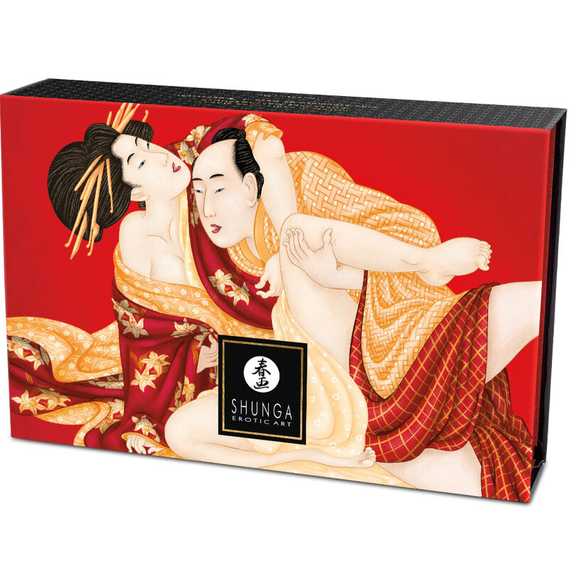 SHUNGA - STRAWBERRY EDIBLE MASSAGE POWDER KIT 4 SHUNGA - STRAWBERRY EDIBLE MASSAGE POWDER KIT - obrazek 4