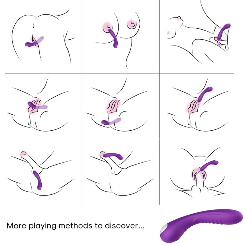 ARMONY - LEGEND VIBRATOR SILICONE PURPLE 2 ARMONY - LEGEND VIBRATOR SILICONE PURPLE - obrazek 2