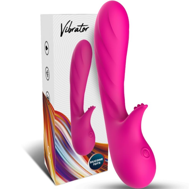 ARMONY - ROMANCE VIBRATOR WITH STIMULATOR FUCHSIA 5 ARMONY - ROMANCE VIBRATOR WITH STIMULATOR FUCHSIA - obrazek 5