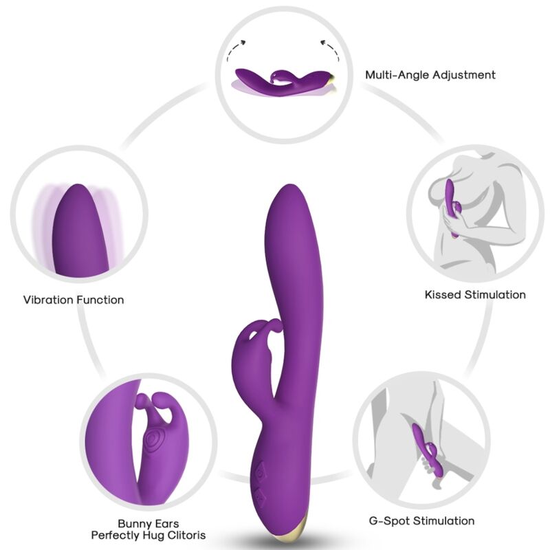 ARMONY - BONNIE VIBRATOR RABBIT PURPLE 2 ARMONY - BONNIE VIBRATOR RABBIT PURPLE - obrazek 2