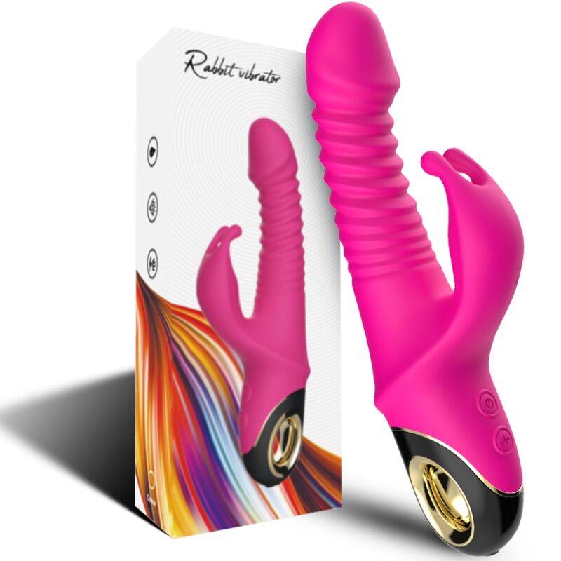ARMONY - ZING DILDO VIBRATOR RABBIT FUCHSIA 5 ARMONY - ZING DILDO VIBRATOR RABBIT FUCHSIA - obrazek 5