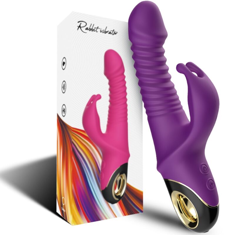 ARMONY - ZING DILDO VIBRATOR RABBIT PURPLE 5 ARMONY - ZING DILDO VIBRATOR RABBIT PURPLE - obrazek 5