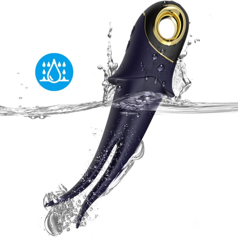 ARMONY - SHADOW VIBRATOR DOUBLE-HEAD TEASING BLUE 3 ARMONY - SHADOW VIBRATOR DOUBLE-HEAD TEASING BLUE - obrazek 3