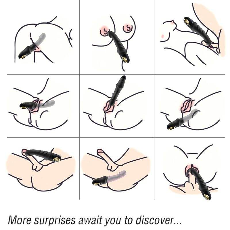 ARMONY - JOYBLADE DILDO VIBRATOR ROTATOR BLACK 2 ARMONY - JOYBLADE DILDO VIBRATOR ROTATOR BLACK - obrazek 2