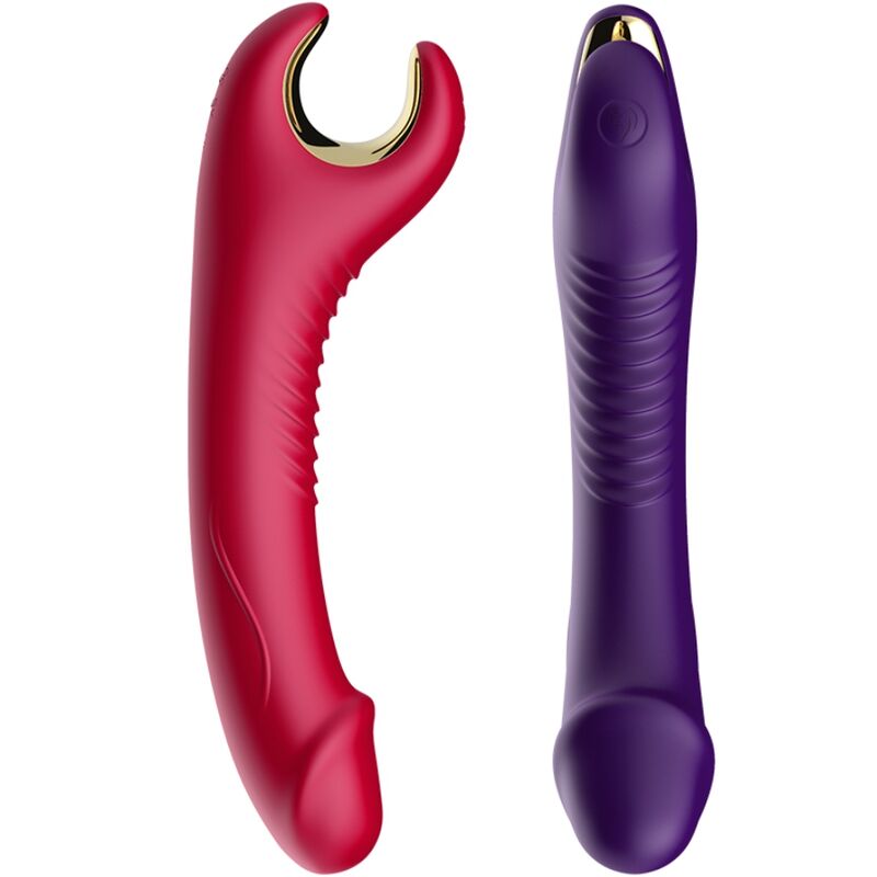 ARMONY - PRINCE DILDO VIBRATOR ROTATOR RED 4 ARMONY - PRINCE DILDO VIBRATOR ROTATOR RED - obrazek 4