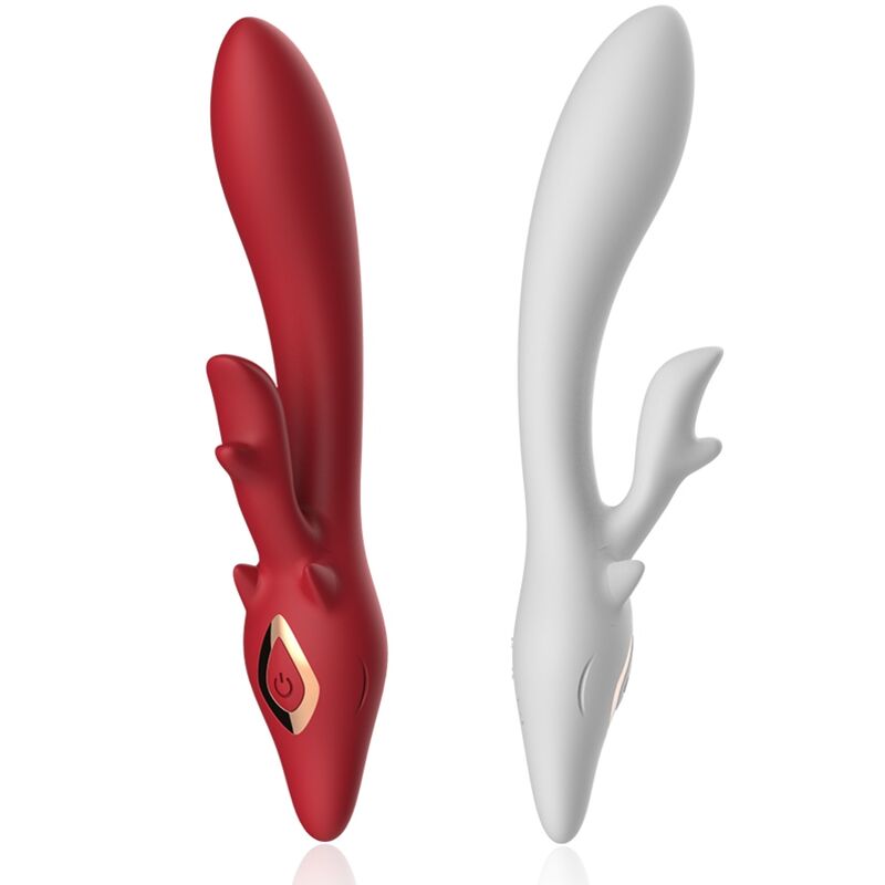 ARMONY - ELK VIBRATOR RABBIT CURVED RED 4 ARMONY - ELK VIBRATOR RABBIT CURVED RED - obrazek 4