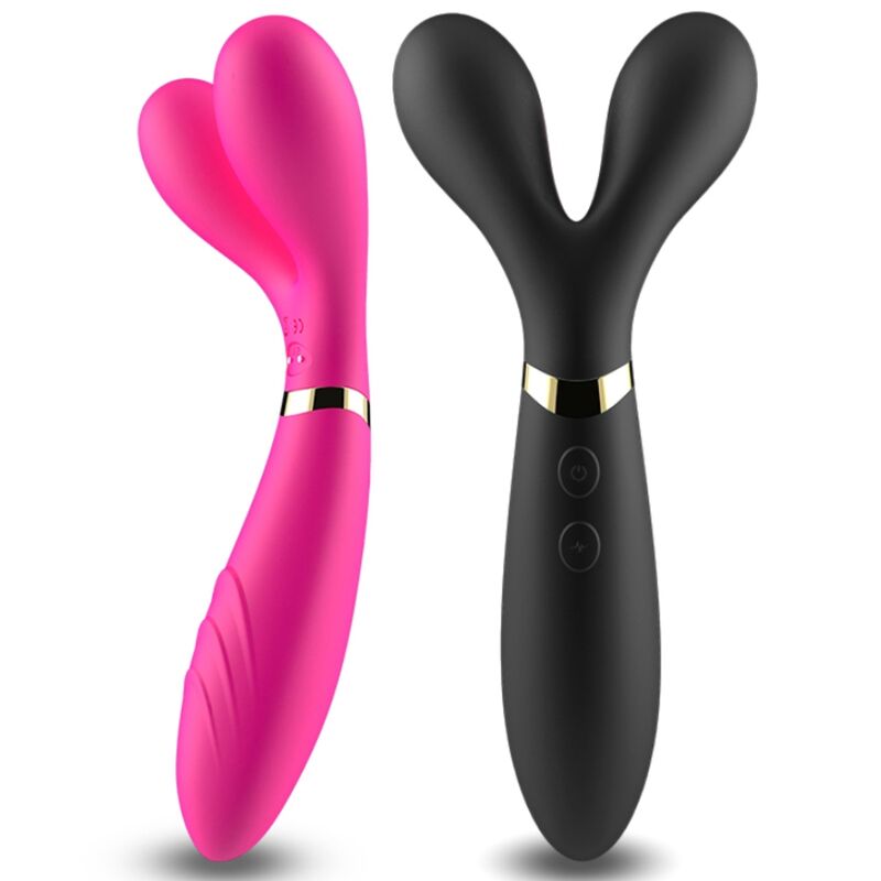 ARMONY - Y-WAND MASSAGER VIBRATOR DOUBLE HEAD FUCHSIA 4 ARMONY - Y-WAND MASSAGER VIBRATOR DOUBLE HEAD FUCHSIA - obrazek 4