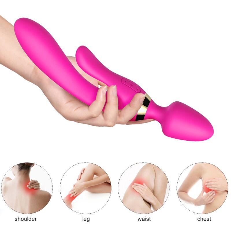 ARMONY - MASSAGER VIBRATOR RABBIT FUCHSIA 2 ARMONY - MASSAGER VIBRATOR RABBIT FUCHSIA - obrazek 2