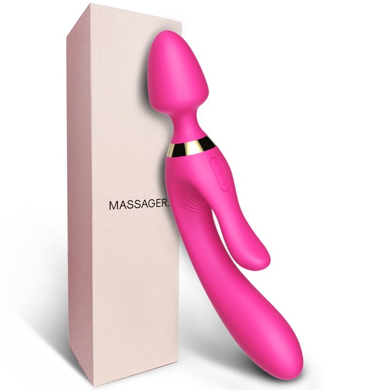 ARMONY - MASSAGER VIBRATOR RABBIT FUCHSIA 4 ARMONY - MASSAGER VIBRATOR RABBIT FUCHSIA - obrazek 4