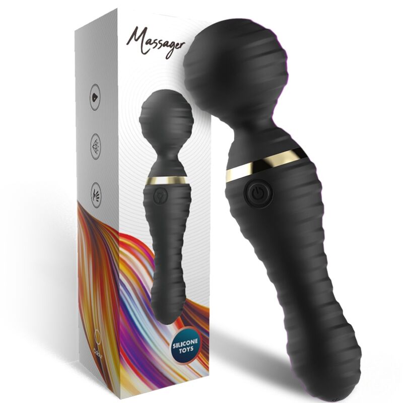 ARMONY - FREEDO MASSAGER VIBRATOR SMALL BLACK 4 ARMONY - FREEDO MASSAGER VIBRATOR SMALL BLACK - obrazek 4