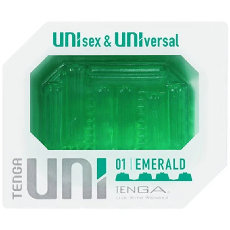 TENGA - UNI EMERALD MASTURBATOR THIMBLE 3 TENGA - UNI EMERALD MASTURBATOR THIMBLE - obrazek 3