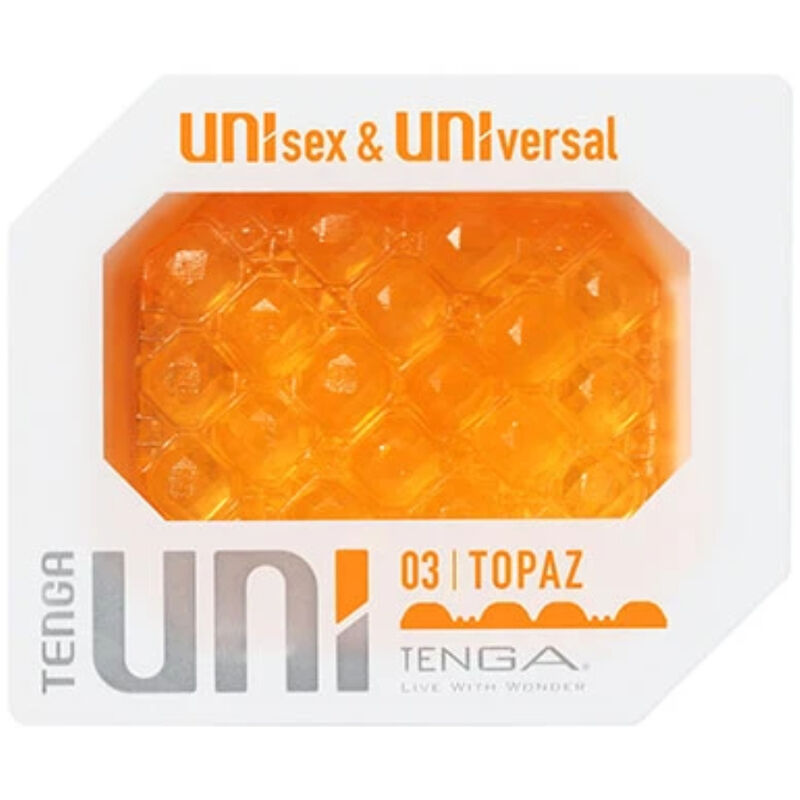 TENGA - UNI TOPAZ MASTURBATOR THIMBLE 3 TENGA - UNI TOPAZ MASTURBATOR THIMBLE - obrazek 3