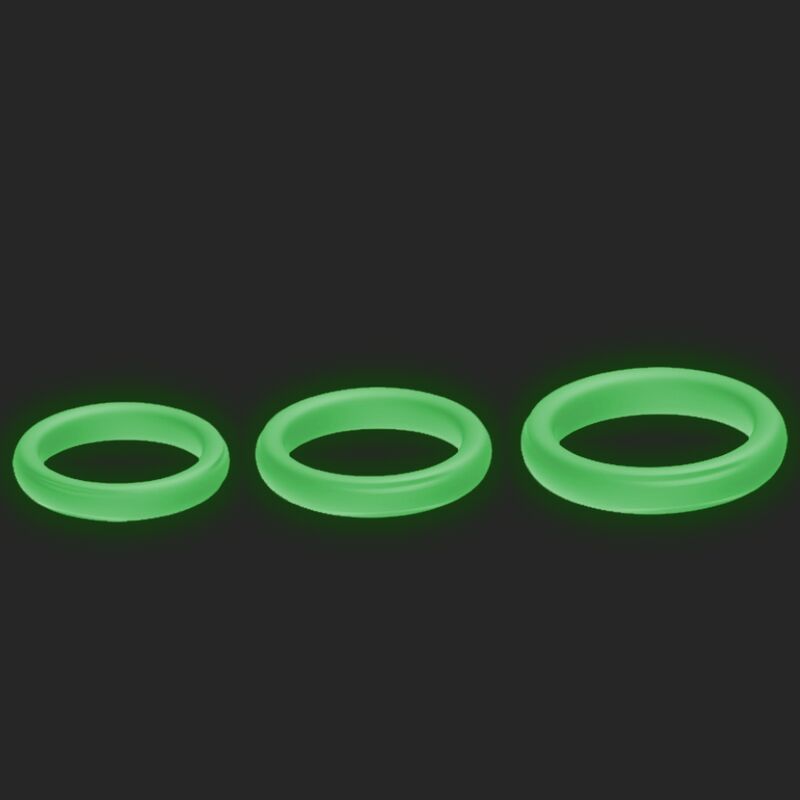 ARMONY - TRIPLE SILICONE RING LUMINOUS 2 ARMONY - TRIPLE SILICONE RING LUMINOUS - obrazek 2