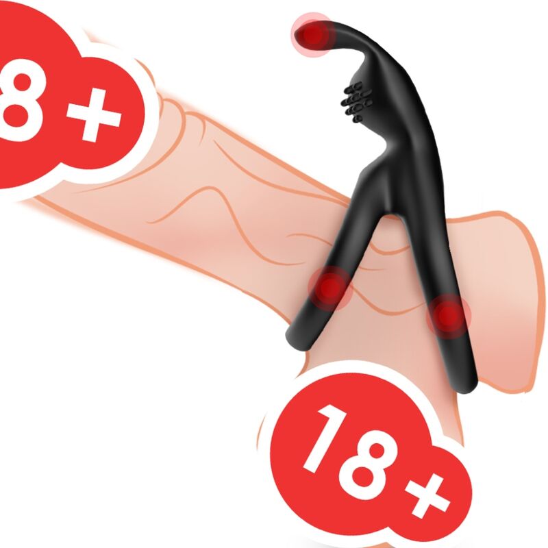 ARMONY - TENSY DOUBLE RABBIT RING BLACK 4 ARMONY - TENSY DOUBLE RABBIT RING BLACK - obrazek 4