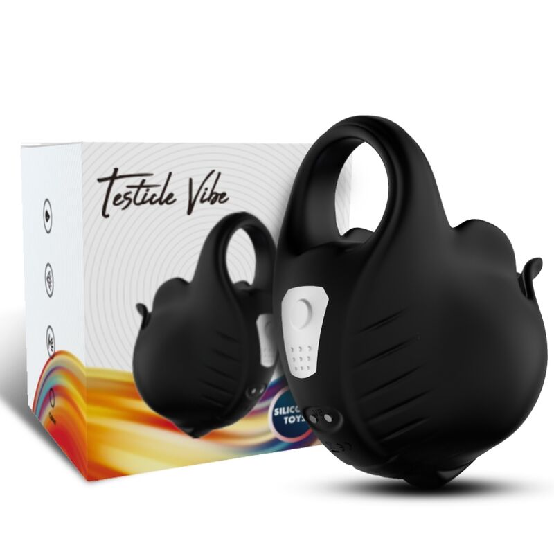 ARMONY - CUPPING VIBRATOR RING REMOTE CONTROL BLACK 4 ARMONY - CUPPING VIBRATOR RING REMOTE CONTROL BLACK - obrazek 4