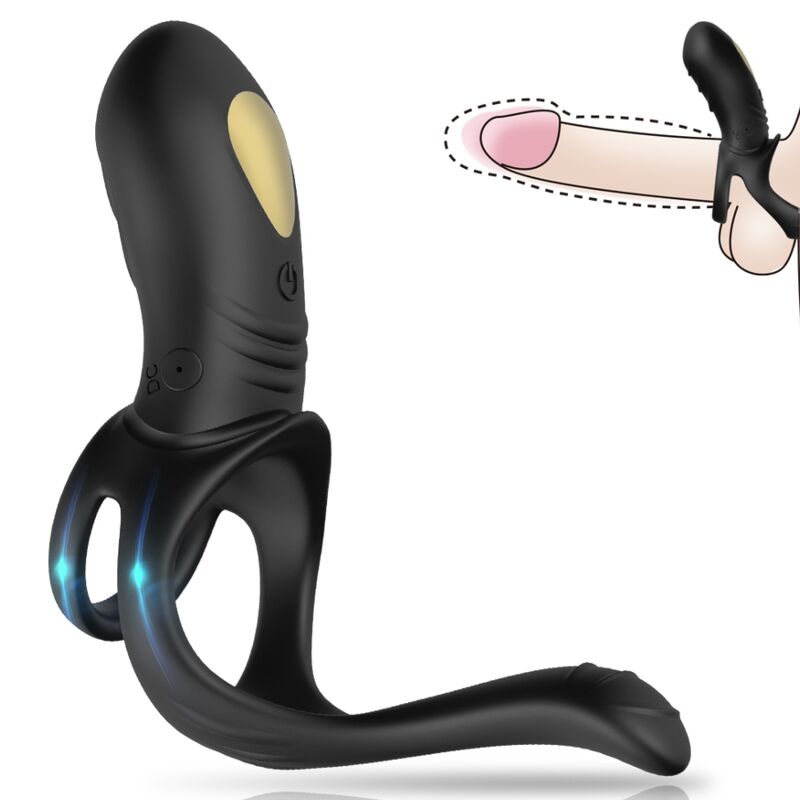 ARMONY - JOY JUMPER RING VIBRATOR FOR COUPLES ANAL PLUG REMOTE CONTROL BLACK 2 ARMONY - JOY JUMPER RING VIBRATOR FOR COUPLES ANAL PLUG REMOTE CONTROL BLACK - obrazek 2