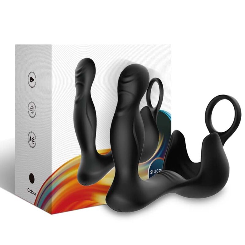 ARMONY - SURROUND VIBRATOR ANAL STIMULATOR TESTICULOS RING REMOTE CONTROL BLACK 3 ARMONY - SURROUND VIBRATOR ANAL STIMULATOR TESTICULOS RING REMOTE CONTROL BLACK - obrazek 3