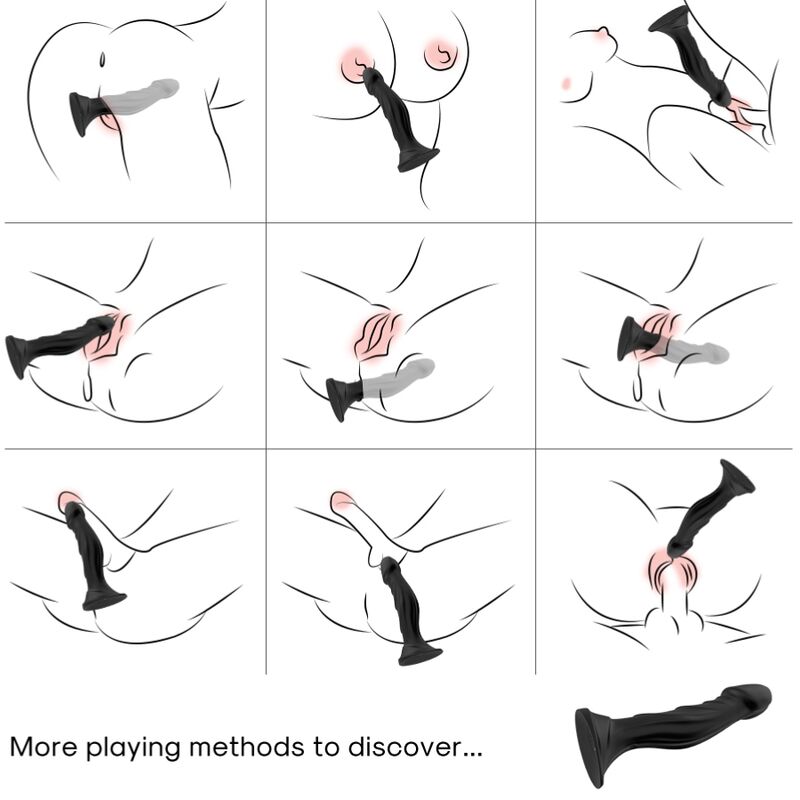 ARMONY - DILDO VIBRATOR ANAL PLUG REMOTE CONTROL BLACK 2 ARMONY - DILDO VIBRATOR ANAL PLUG REMOTE CONTROL BLACK - obrazek 2