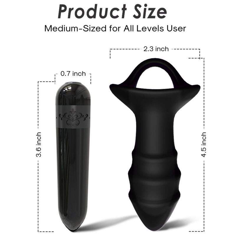 ARMONY - KYLIN FINGER VIBRATOR ANAL PLUG REMOTE CONTROL BLACK 4 ARMONY - KYLIN FINGER VIBRATOR ANAL PLUG REMOTE CONTROL BLACK - obrazek 4