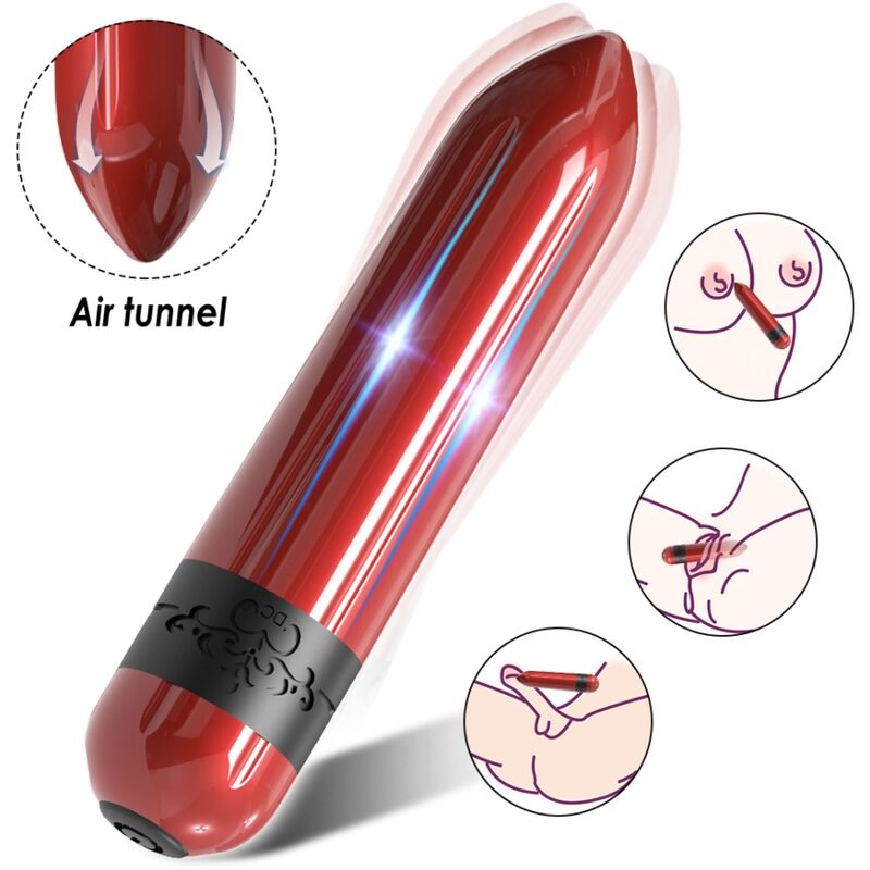 ARMONY - ROCKET VIBRATOR BULLET FUCHSIA 3 ARMONY - ROCKET VIBRATOR BULLET FUCHSIA - obrazek 3