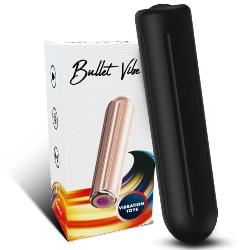 ARMONY - WARHEAD VIBRATOR BULLET BLACK 2 CM x 8.8 CM 4 ARMONY - WARHEAD VIBRATOR BULLET BLACK 2 CM x 8.8 CM - obrazek 4