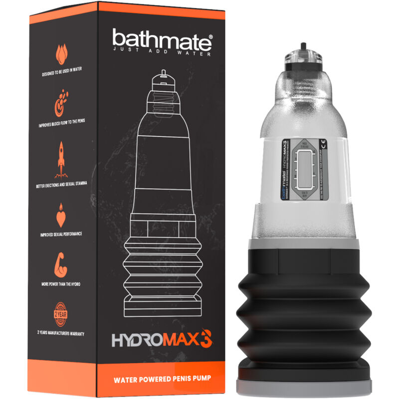 BATHMATE - HYDROMAX 3 TRANSPARENT 2 BATHMATE - HYDROMAX 3 TRANSPARENT - obrazek 2