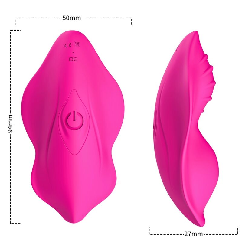 ARMONY - WHISPER WEARABLE PANTIES VIBRATOR REMOTE CONTROL FUCHSIA 3 ARMONY - WHISPER WEARABLE PANTIES VIBRATOR REMOTE CONTROL FUCHSIA - obrazek 3