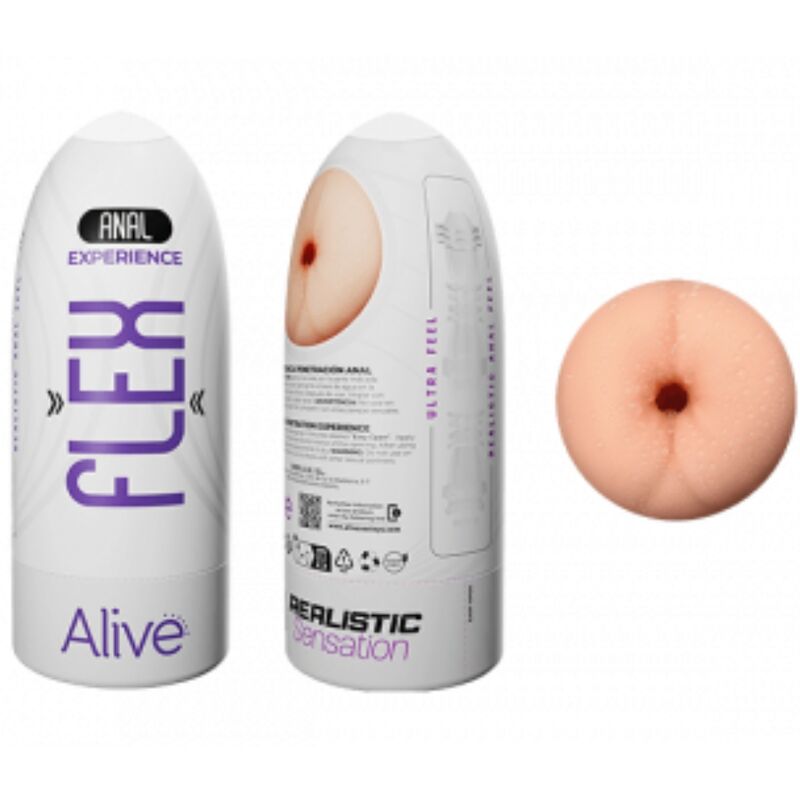ALIVE - FLEX MALE MASTURBADOR ANAL SIZE M 2 ALIVE - FLEX MALE MASTURBADOR ANAL SIZE M - obrazek 2