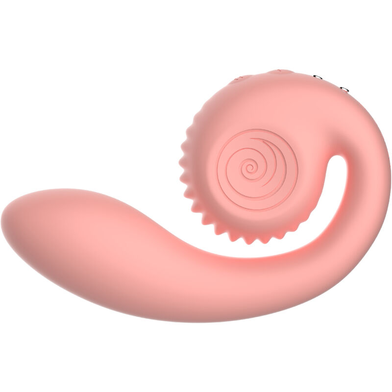 SNAIL VIBE - GIZI DUAL STIMULATOR PINK 3 SNAIL VIBE - GIZI DUAL STIMULATOR PINK - obrazek 3
