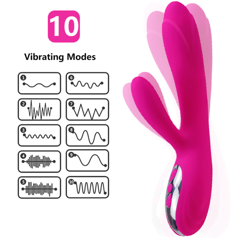 ARMONY - FLEXIBLE VIBRATOR STIMULATOR WITH FUCHSIA HEAT EFFECT 3 ARMONY - FLEXIBLE VIBRATOR STIMULATOR WITH FUCHSIA HEAT EFFECT - obrazek 3