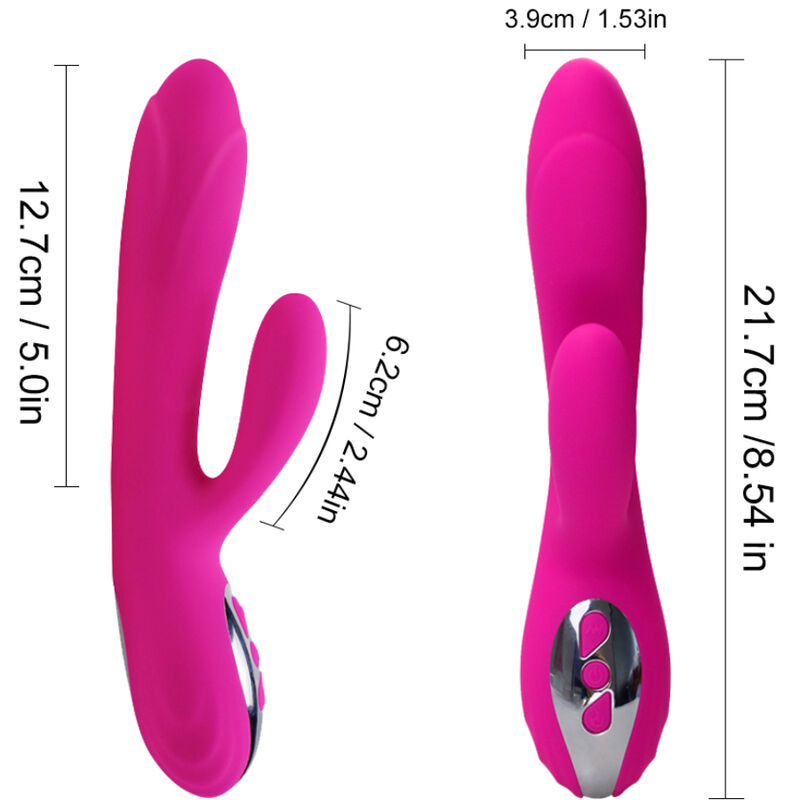 ARMONY - FLEXIBLE VIBRATOR STIMULATOR WITH FUCHSIA HEAT EFFECT 2 ARMONY - FLEXIBLE VIBRATOR STIMULATOR WITH FUCHSIA HEAT EFFECT - obrazek 2