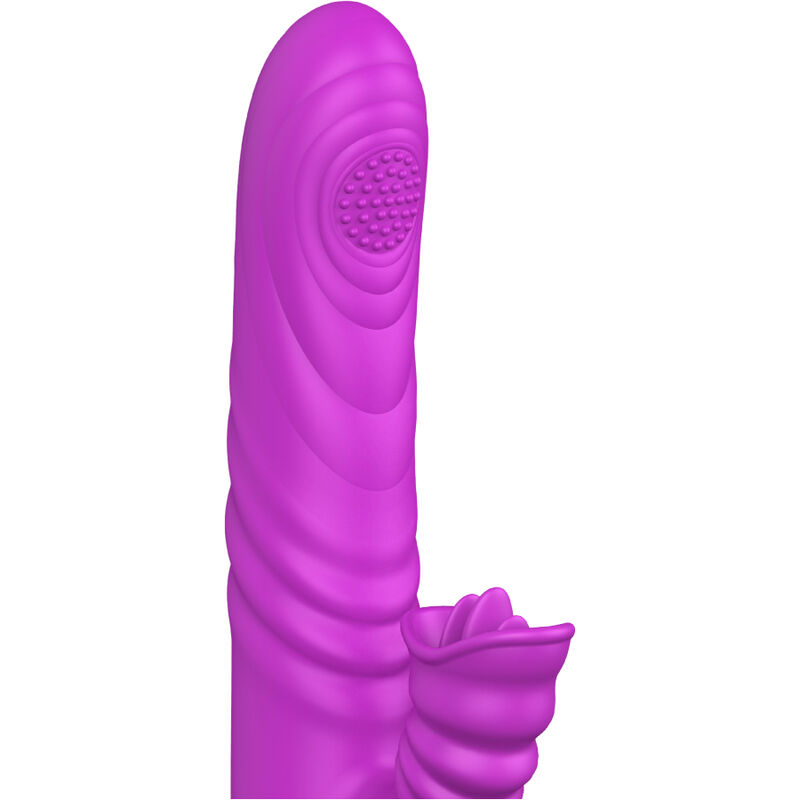 ARMONY - ANGELIA MULTIFUNCTION VIBRATOR WITH STIMULATING TONGUE VIOLET HEAT EFFECT 2 ARMONY - ANGELIA MULTIFUNCTION VIBRATOR WITH STIMULATING TONGUE VIOLET HEAT EFFECT - obrazek 2