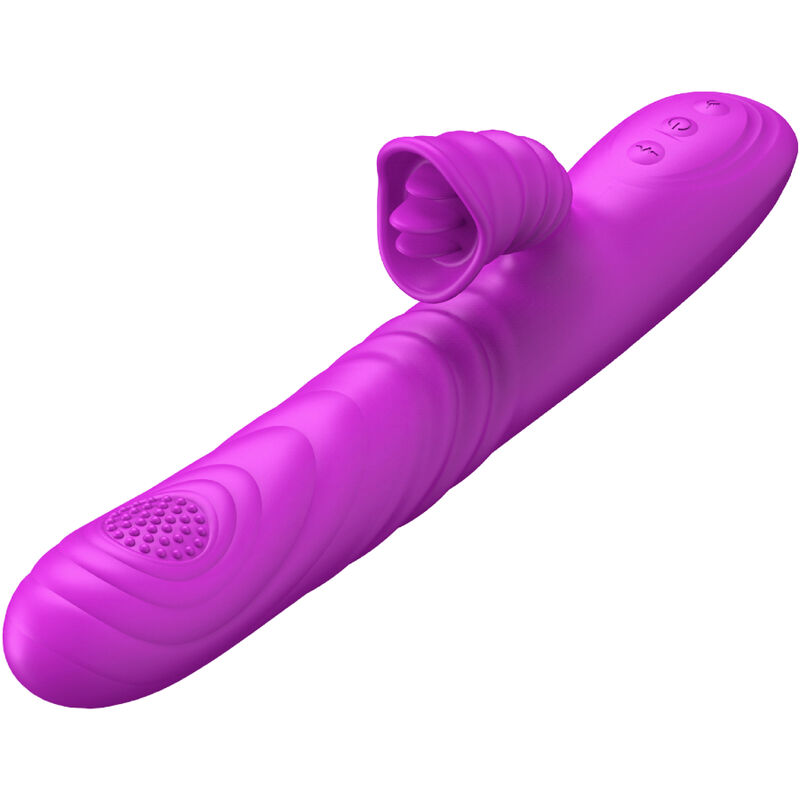 ARMONY - ANGELIA MULTIFUNCTION VIBRATOR WITH STIMULATING TONGUE VIOLET HEAT EFFECT 4 ARMONY - ANGELIA MULTIFUNCTION VIBRATOR WITH STIMULATING TONGUE VIOLET HEAT EFFECT - obrazek 4