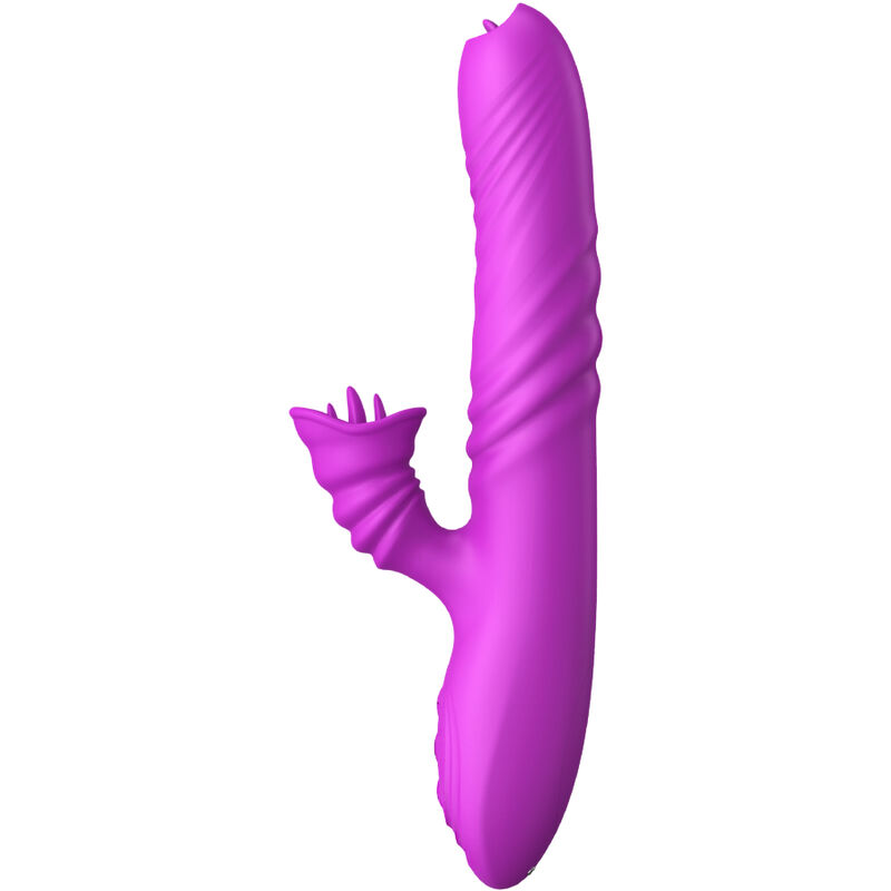 ARMONY - ANGELIA MULTIFUNCTION VIBRATOR DOUBLE TONGUE VIOLET HEAT EFFECT 3 ARMONY - ANGELIA MULTIFUNCTION VIBRATOR DOUBLE TONGUE VIOLET HEAT EFFECT - obrazek 3