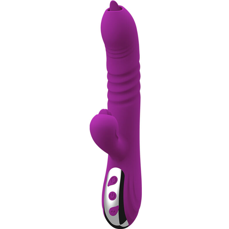 ARMONY - FAIRY MULTIFUNCTION VIBRATOR DOUBLE TONGUE VIOLET HEAT EFFECT 2 ARMONY - FAIRY MULTIFUNCTION VIBRATOR DOUBLE TONGUE VIOLET HEAT EFFECT - obrazek 2