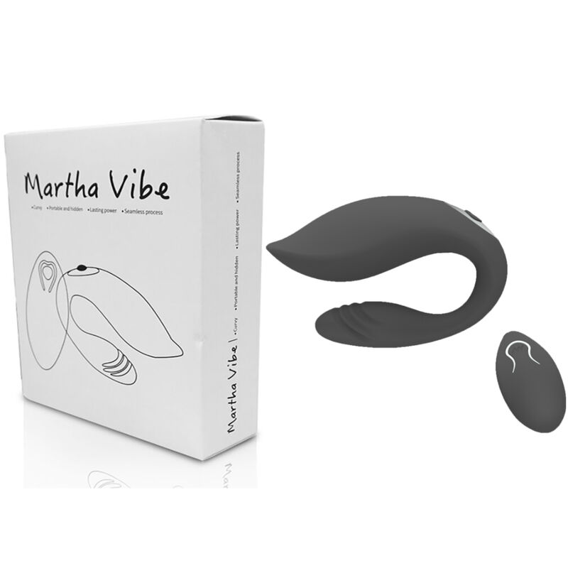 ARMONY - MARTHA VIBRATOR FOR COUPLES BLACK REMOTE CONTROL 5 ARMONY - MARTHA VIBRATOR FOR COUPLES BLACK REMOTE CONTROL - obrazek 5