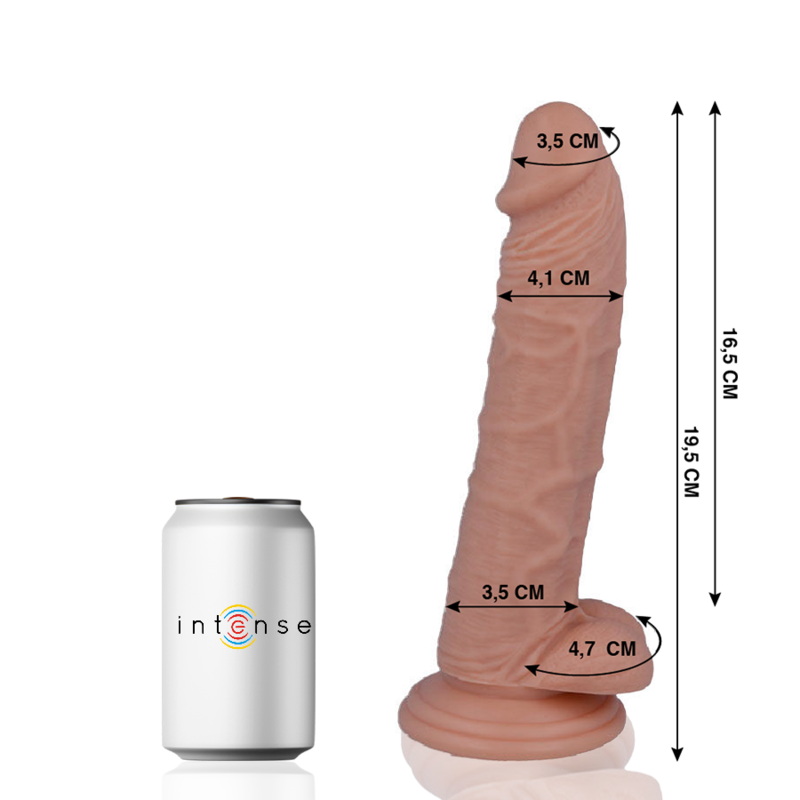 MR INTENSE - 15 REALISTIC COCK 19.5 CM -O- 4.1 CM 2 MR INTENSE - 15 REALISTIC COCK 19.5 CM -O- 4.1 CM - obrazek 2