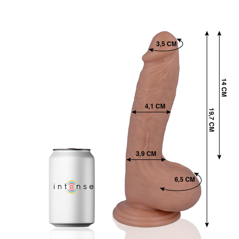 MR INTENSE - 17 REALISTIC COCK 19.7 CM -O- 4.1 CM 2 MR INTENSE - 17 REALISTIC COCK 19.7 CM -O- 4.1 CM - obrazek 2