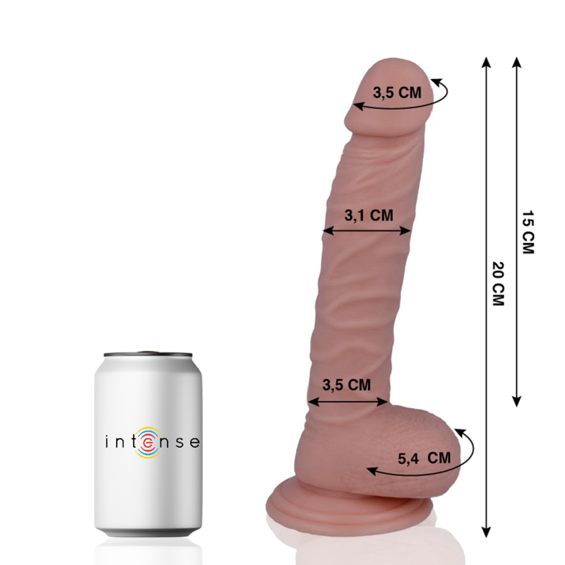 MR INTENSE - 19 REALISTIC COCK 20 CM -O- 3.1 CM 2 MR INTENSE - 19 REALISTIC COCK 20 CM -O- 3.1 CM - obrazek 2