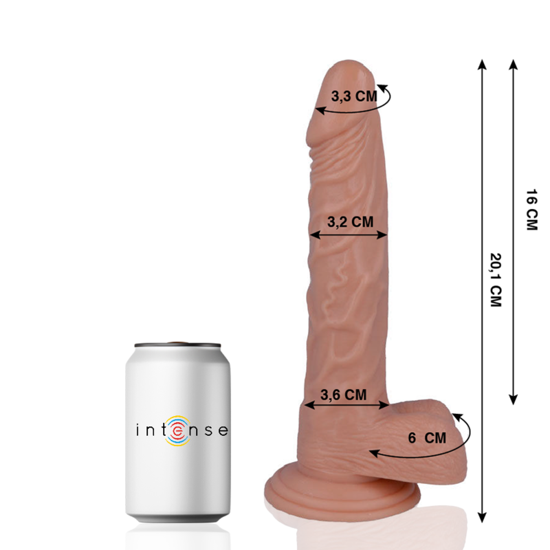 MR INTENSE - 21 REALISTIC COCK 20.1 CM -O- 3.2 CM 2 MR INTENSE - 21 REALISTIC COCK 20.1 CM -O- 3.2 CM - obrazek 2
